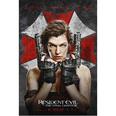 Resident Evil: The Final Chapter Movie POSTER 27 x 40, A,  LICENSED  USA NEW 7430044915948  172504418766